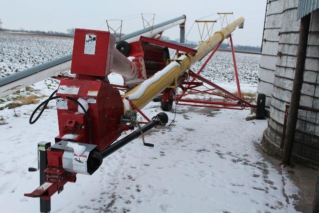 WESTFIELD MK100-51 SWING HOPPER AUGER, SIDE PTO