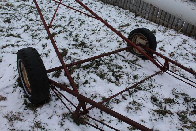 FETERAL 7" X 51' AUGER, PTO, WHITE