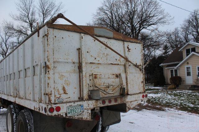 *** 1971 IH 1850 TANDEM AXLE GRAIN TRUCK,