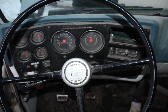 *** 1973 CHEVY C-65 SINGLE AXLE GRAIN TRUCK,