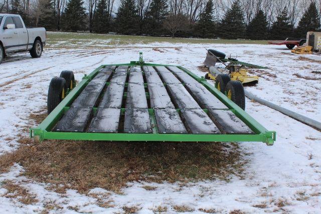 JD DONAHUE STYLE IMP. TRAILER, 8' X 28',