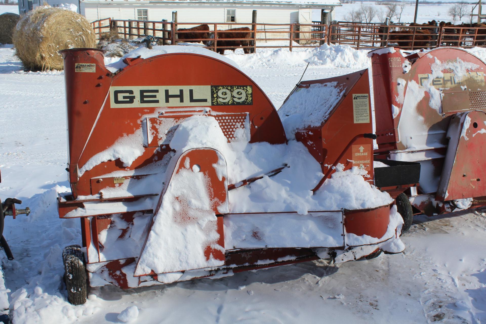 GEHL 99 SILAGE BLOWER