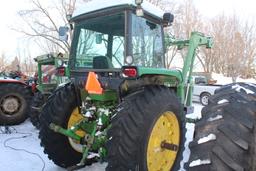 JOHN DEERE 4440 2 WD TRACTOR, QUAD RANGE, 7049 HRS