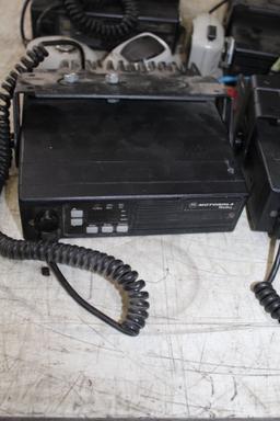 7 MOTOROLA 2 WAY RADIOS, TAX, NO EXCEPTIONS