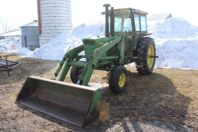 1971 JOHN DEERE 4320 2 WD TRACTOR, SYNCRO,