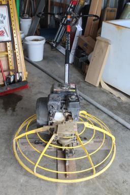 WALKER 30" POWER TROWEL, HONDA 5.5 HP ENGINE