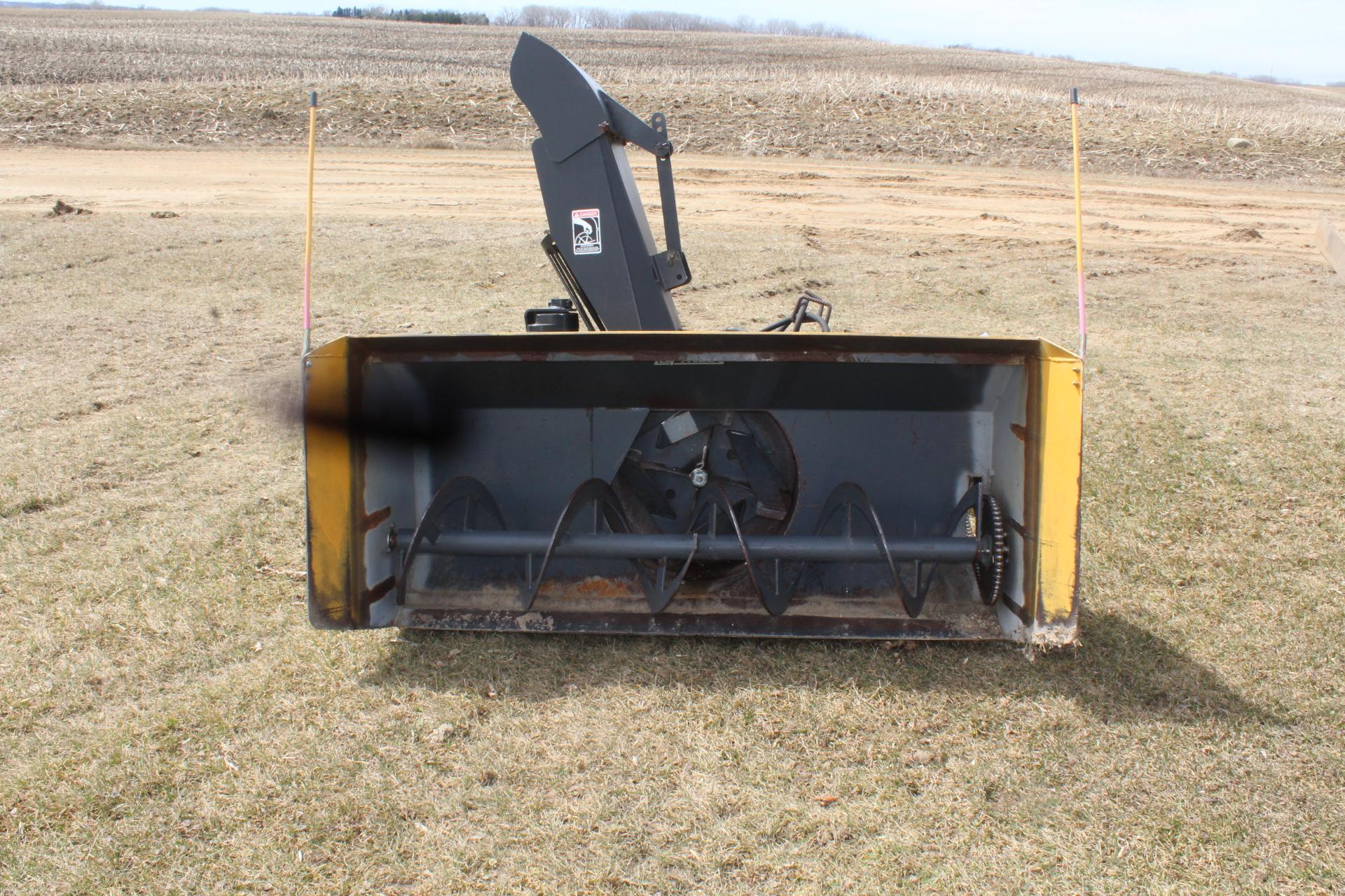 66" LOFTNESS SNOWBLOWER, SKIDLOADER QUICK TACH,