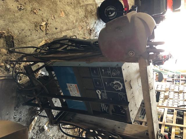 MILLER 300 AC/DC WELDER ON CART