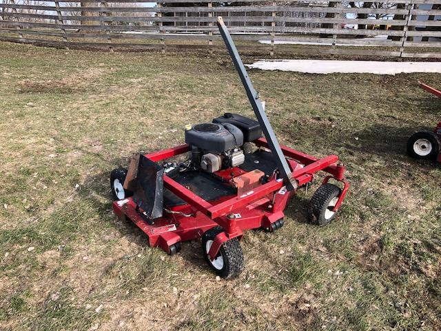 SWISHER 60" TRAILING MOWER, SIDE DISCHARGE, 14 HP