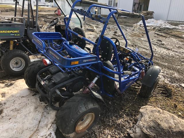 MAXXAM 152R, 2 SEAT GAS POWERED DUNE BUGGY,