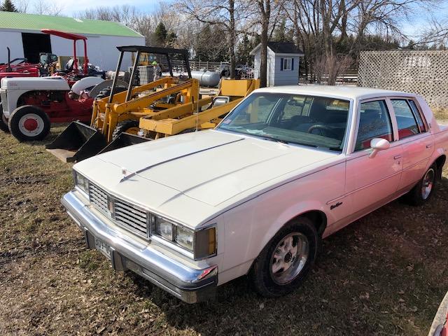 *** 1986 OLDS CUTLASS SUPREME, 4 DOOR, AUTO,