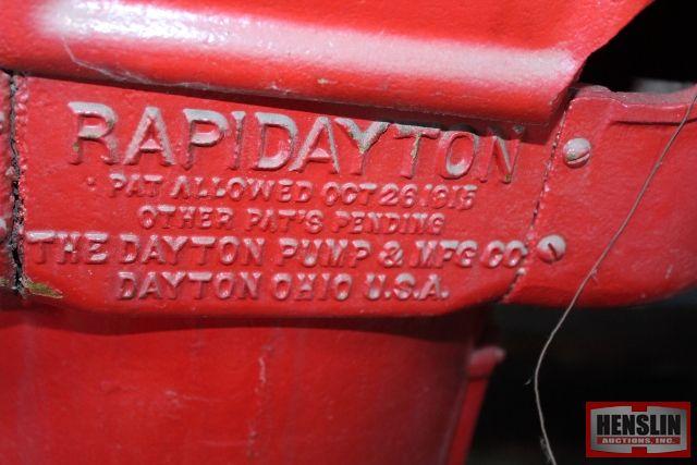 RAPIDAYTON RED DAYTON PUMP FOR PARTS