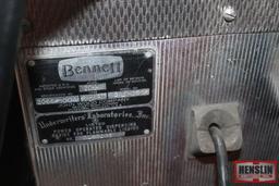 BENNETT 2066 GAS PUMP CABINET ONLY, NO GUTS, KEY,