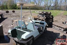 CUSHMAN GOLFSTER GOLF CART W/ CHARGER, BATTERIES