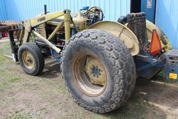 1963 FORD 4000 INDUSTRAIL GAS TRACTOR, WF,