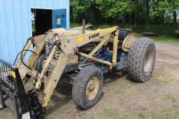 1963 FORD 4000 INDUSTRAIL GAS TRACTOR, WF,