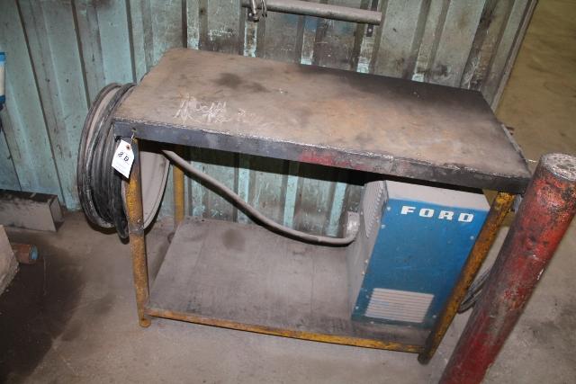 20" X 40" STEEL WELDING TABLE