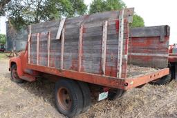 *** 1956 FORD F-500 SINGLE AXLE GRAIN TRUCK,