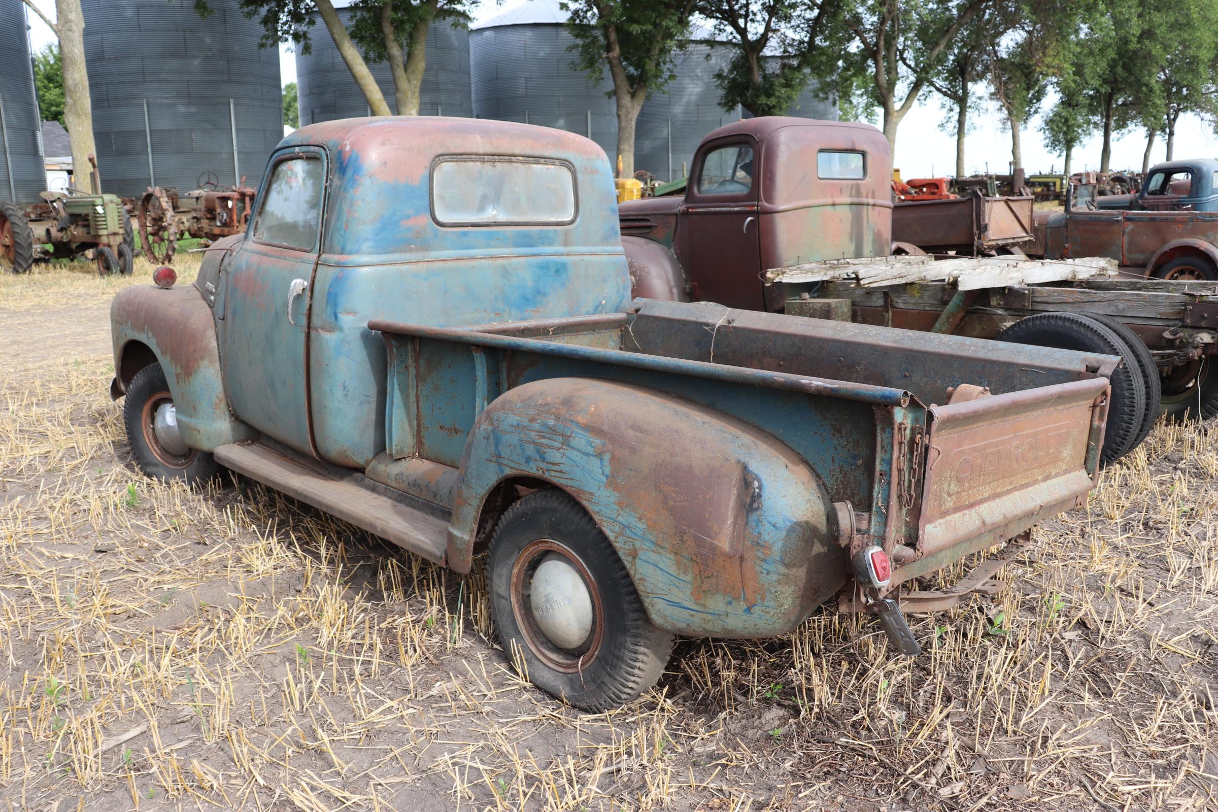 CHEVY 3600 PICKUP, NO ENGINE, 21,778 MILES SHOWING