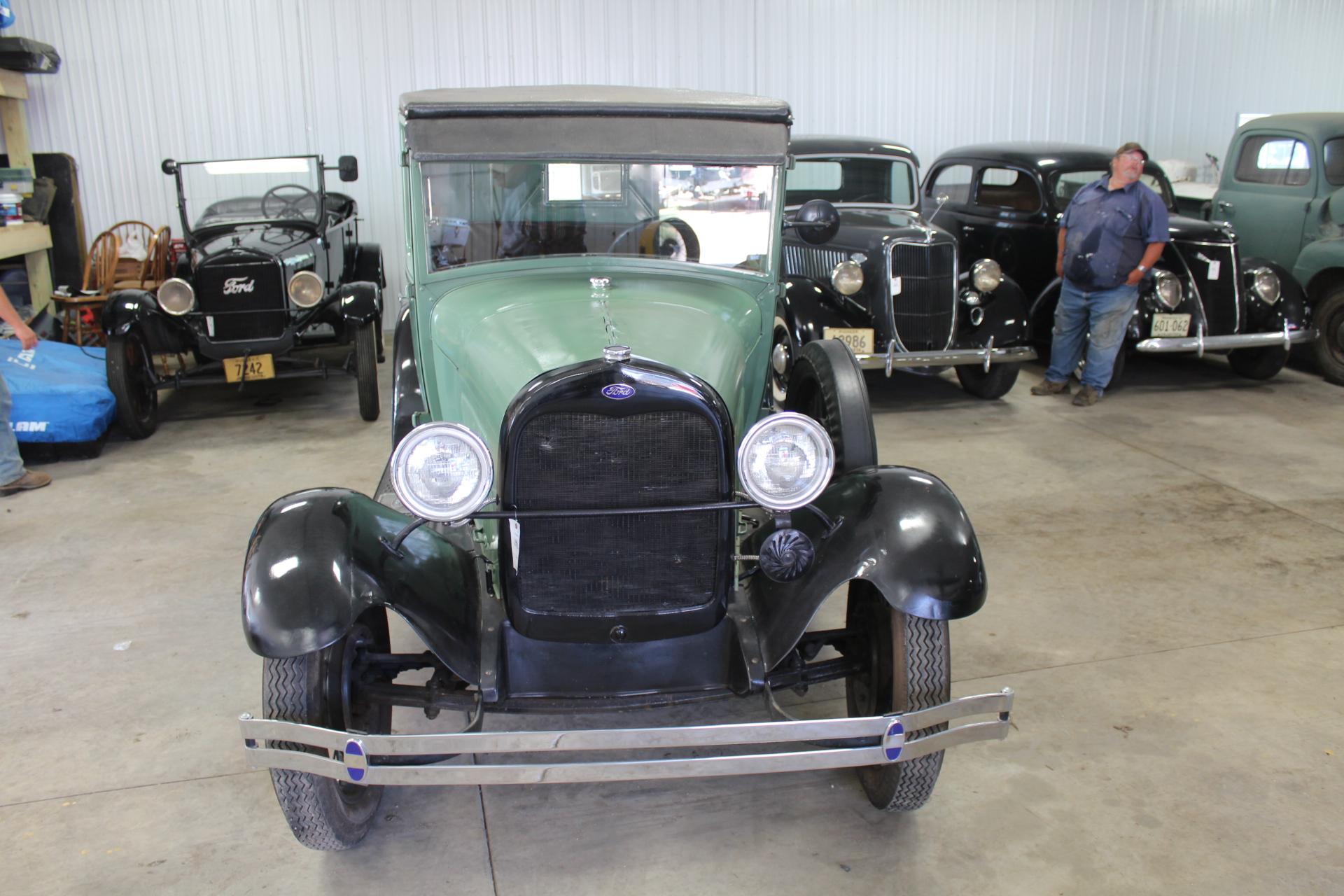 *** 1929 FORD MODEL A PICKUP, RESTORED, WIRE