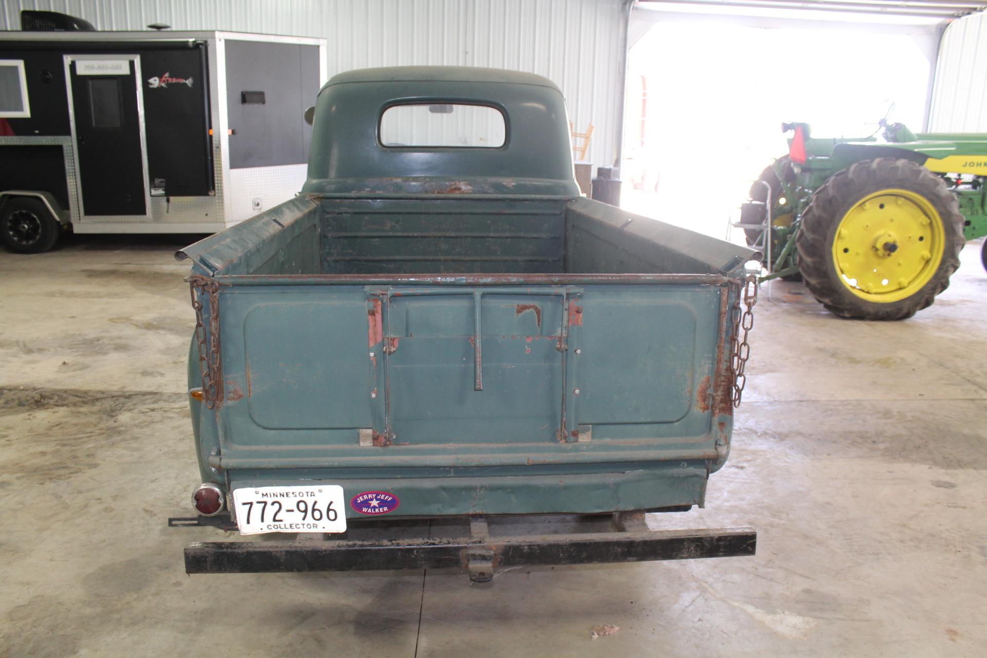 *** 1950 FORD F3 PICKUP, 4 SPEED, FLATHEAD V-8,