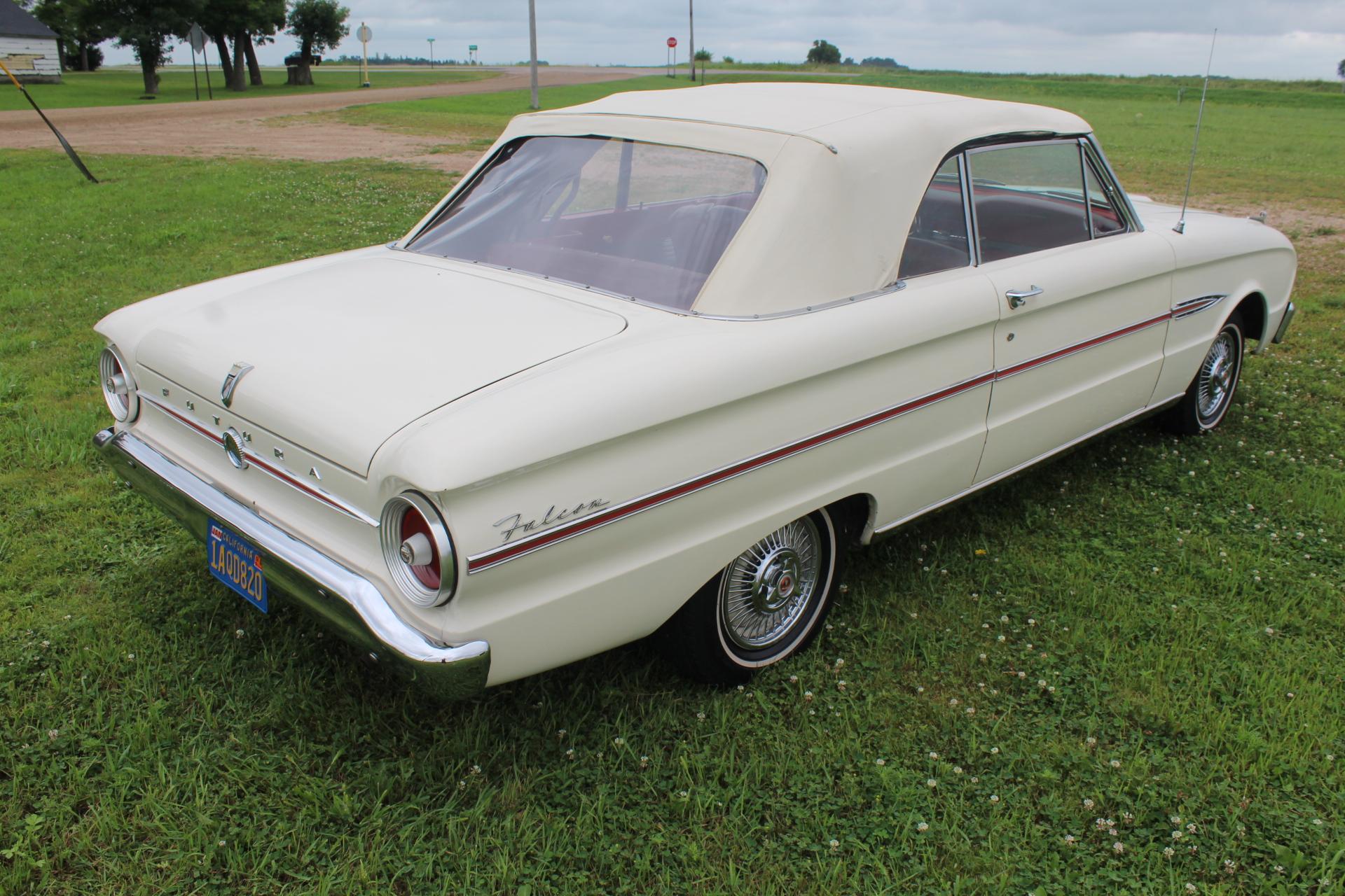 **1963 FORD FALCON CONVERTIBLE, AUTO, 17,775 MILES