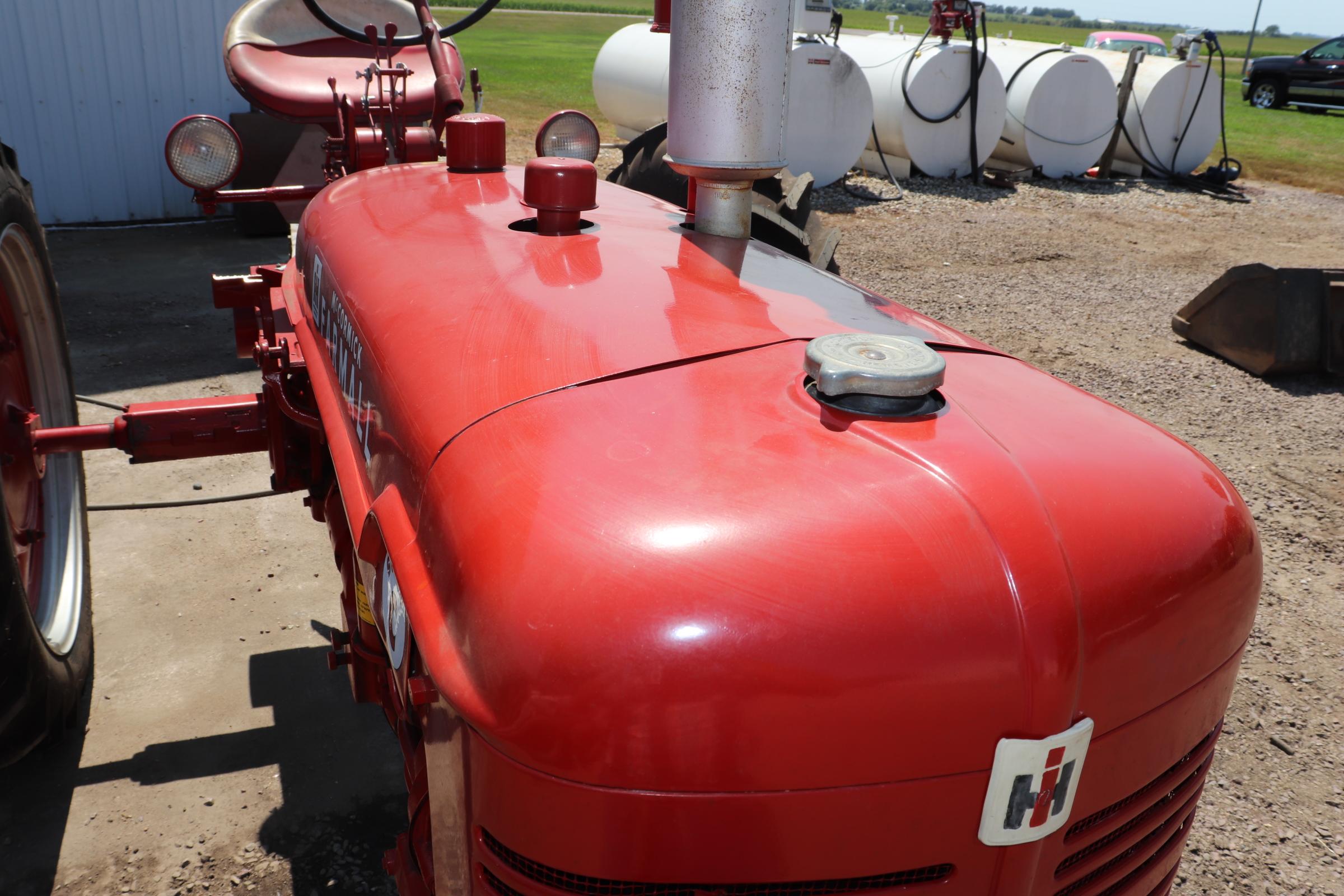 1953 FARMALL SUPER C, OLDER RESTORATION, WF,