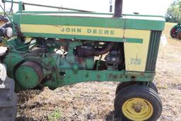 1957 JOHN DEERE 720 GAS, NF,  ROLL-O-MATIC, PTO,