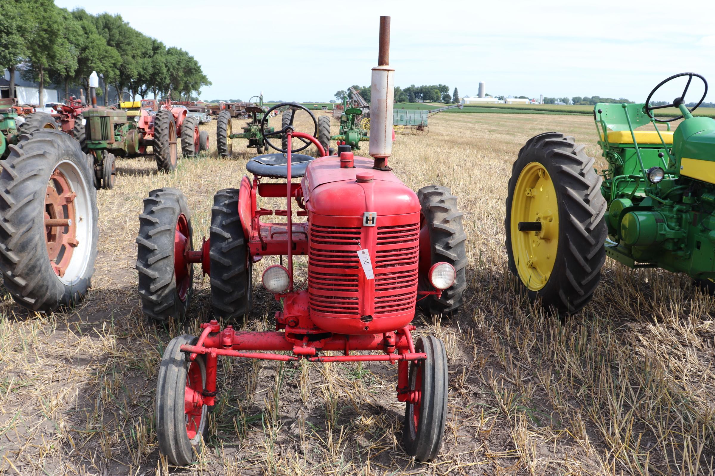 1946 FARMALL SUPER A, WF, PTO, FENDERS, 9.5-24,