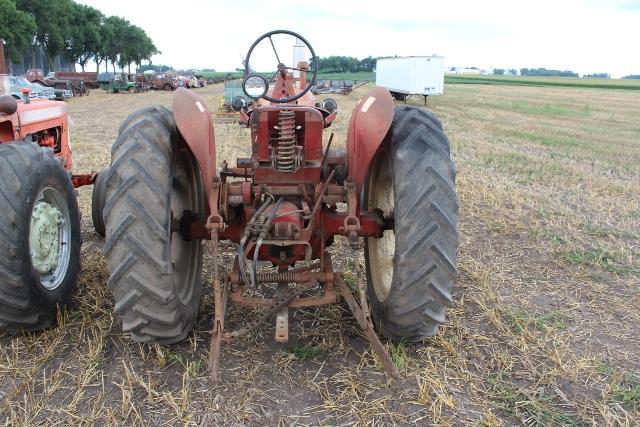 1956 COCKSHUTT BLACK HAWK 35, WF, GAS, PTO, 3PT,