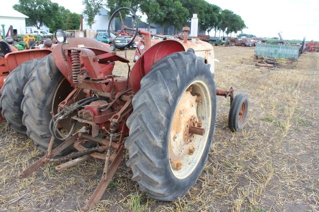 1956 COCKSHUTT BLACK HAWK 35, WF, GAS, PTO, 3PT,