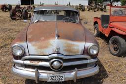 *** 1950 FORD CUSTOM CAR, 2 DR, 32632 MILES SHOWING