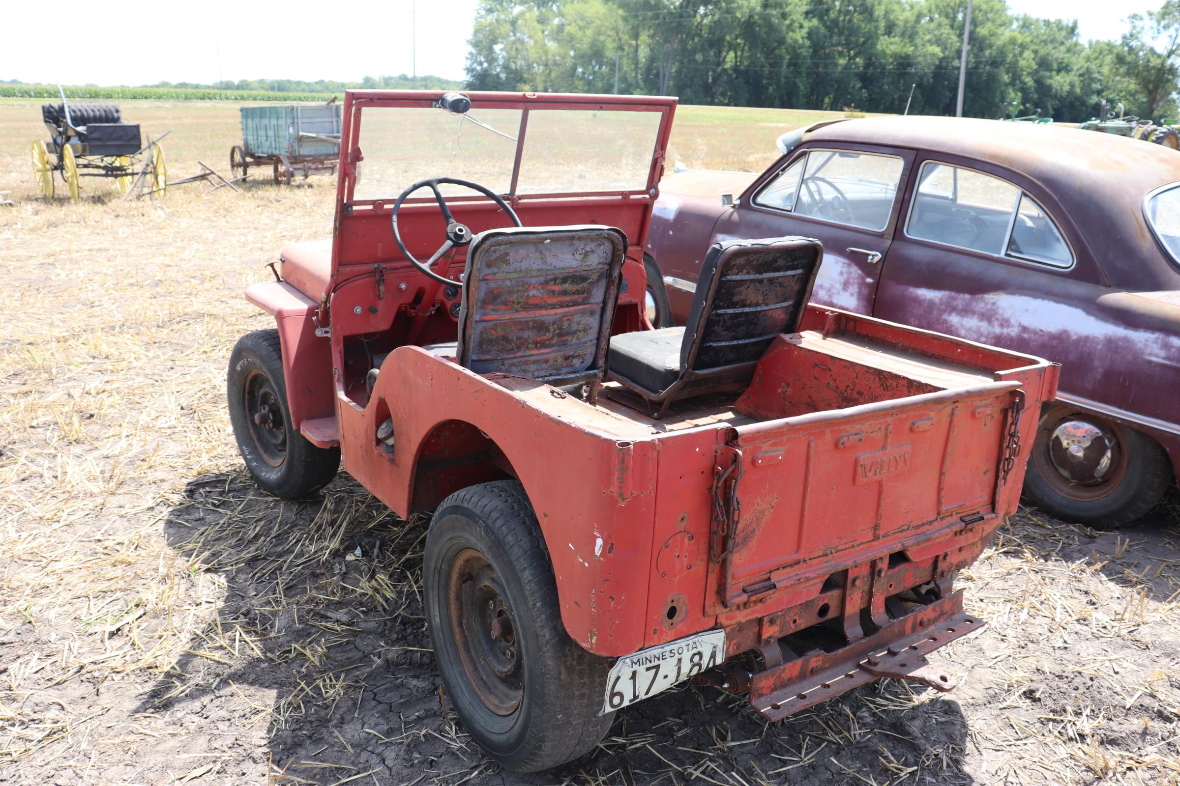 *** 1950 WILLEY'S JEEP 4x4, 4 CYLINDER FLATHEAD