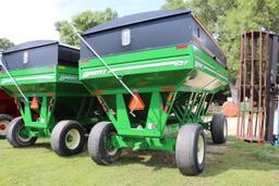 BRENT GREEN 657 GRAVITY WAGON, OIL BATH HUBS,