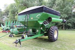 BRENT 674 GRAIN CART, 16" CORNER AUGER, SCALE,