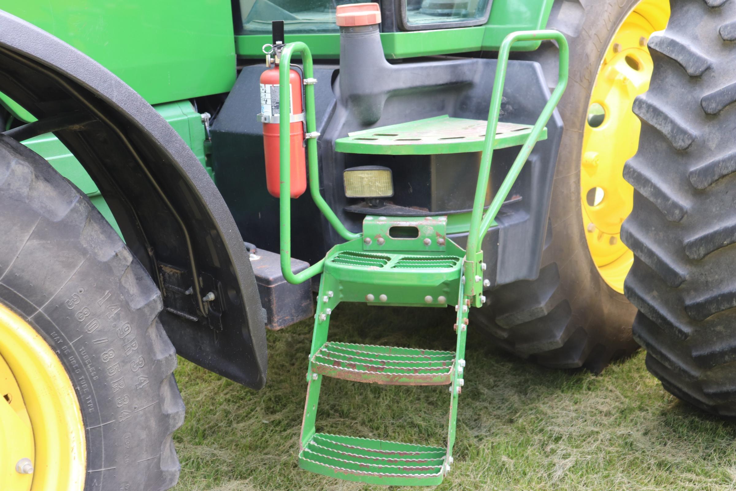 1996 JOHN DEERE 8100 MFWD TRACTOR, POWERSHIFT,