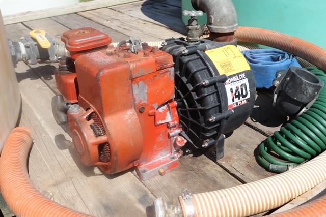 HOMELITE TRANSFER PUMP, B&S ENGINE, HOSE