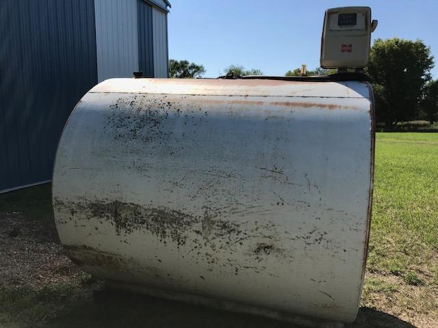 1000 GALLON FUEL BARREL, 110 VOLT GAS BOY PUMP