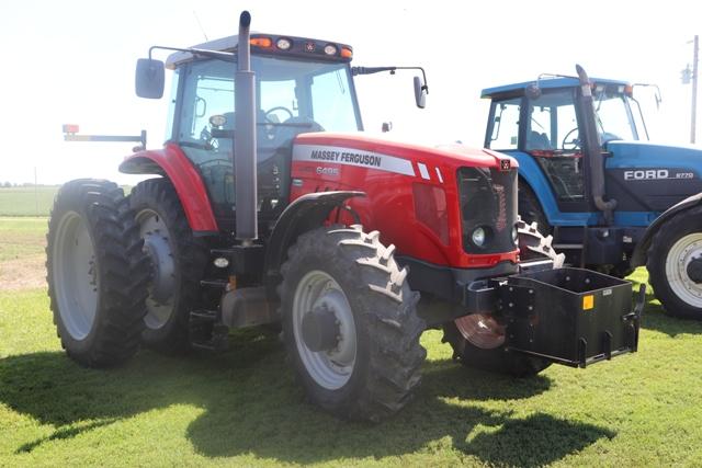 2010 MASSEY FERGUSON 6495 DYNA 6, MFWD, 3 HYD, POWER BEYOND, INSTRUCTIONAL SEAT, 3 PT,