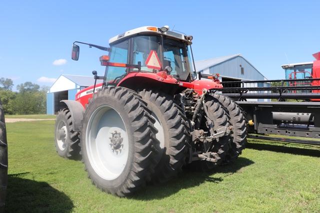 2010 MASSEY FERGUSON 6495 DYNA 6, MFWD, 3 HYD, POWER BEYOND, INSTRUCTIONAL SEAT, 3 PT,