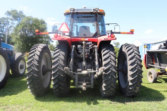 2010 MASSEY FERGUSON 6495 DYNA 6, MFWD, 3 HYD, POWER BEYOND, INSTRUCTIONAL SEAT, 3 PT,