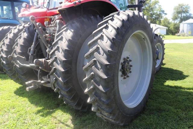 2010 MASSEY FERGUSON 6495 DYNA 6, MFWD, 3 HYD, POWER BEYOND, INSTRUCTIONAL SEAT, 3 PT,