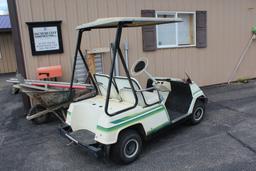 YAMAHA 4 WHEEL GOLF CART, GAS, CANOPY,