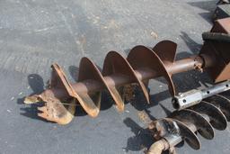 HYD POSTHOLE DIGGER, 12" & 16" BITS,