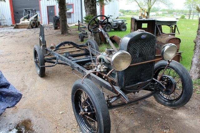 Ford Model T Or A Truck In Parts, Engine, Cab,