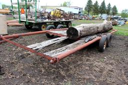 Donahue 8' X 28' Round Tube Tandem Axle