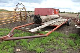 Donahue 8' X 28' Round Tube Tandem Axle