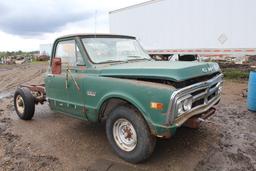 Gmc 1500 Pickup Cab And Chassis, V-8 Engine,