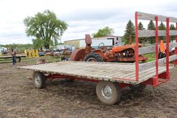 8' x 16' HAY RACK W/4 WHEEL GEAR