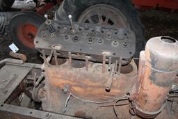 ALLIS-CHALMERS WC TRACTOR FOR PARTS, NOT COMPLETE,